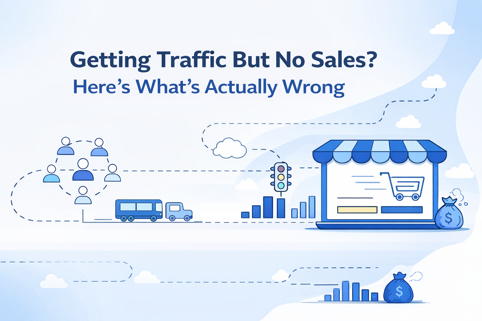Getting Traffic But No Sales? Here's What's Actually Wrong